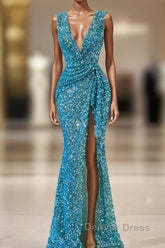 Blue Wedding Reception Dresses For Women, Evening Dresses For Women Prom Dresses